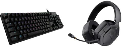 Logitech G512 Teclado Gaming & Trust GXT 1493 Ravox Cascos Gaming