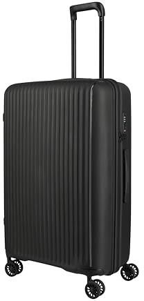 Travelite Hartschalenkoffer SKYMATE Größe L, Stabiler Trolley aus Polypropylen, mit TSA-Zahlenschloss, 4 Doppelrollen, großer Reisekoffer, 50 x 75 x 29 cm, 92 L, 3,2 kg