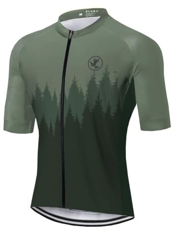 UGLY FROG Herren-Radtrikots, kurzes T-Shirt, Fahhradtrikot MTB Rennrad Trikot Kurzarm Fahrradbekleidung für Männer