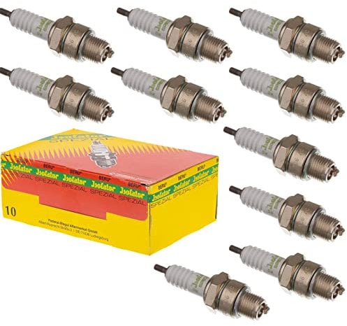 Zündkerzen M14-225 Isolator Spezial 10 Stück passend für Simson S50, S51, S70, S53, SR50, SR80, KR51/1, KR51/2, SR4-1, SR4-2, SR4-3, SR4-4