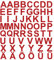 kleb-Drauf® | 58 Buchstaben, Höhe je 5 cm | Rot - matt | Autoaufkleber Autosticker Decal Aufkleber Sticker | Auto Car Motorrad Fahrrad Roller Bike | Deko Tuning Stickerbomb Styling Wrapping
