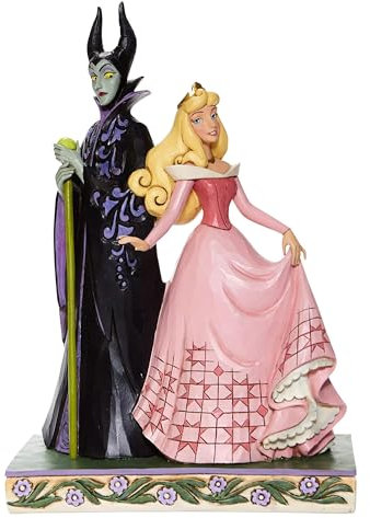 Disney Traditions Aurora And Maleficent Figurine