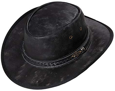 Stars und Stripes Lederhut Westernhut Cowboyhut »Wylie« Gr.XL