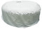 SHATCHI B0302924 Abdeckkappe für Mspa 2 Personen Whirlpool Outdoor Garten Terrasse Möbel Schwimmbad Staubdicht Wasserdicht Hitzebeständig UV-Schutz Overall Spa Sicherheitsschutz, Grau, 195 x 100 x 70