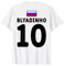 Blyadinho Russia Lustiges Russland Fußball Trikot Cyka Blyat T-Shirt
