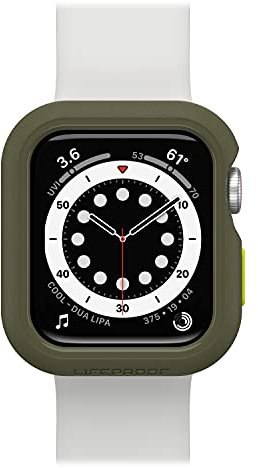 LifeProof Watch Bumper for Apple Watch Series SE 2. gen/SE 1. gen/6/5/4 40mm, stoßfeste, sturzsichere, schlanke Schutzhülle für Apple Watch, schützt den Display und die Kanten, Grün