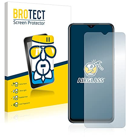 BROTECT Protector Pantalla Cristal para Vivo Y33s Protector Vidrio - [Dureza 9H, Anti-Arañazos]