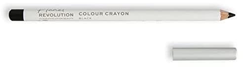 Revolution Beauty London Planet Revolution, Multi Use Colour Crayon, Eyeliner, Black, 1.3g