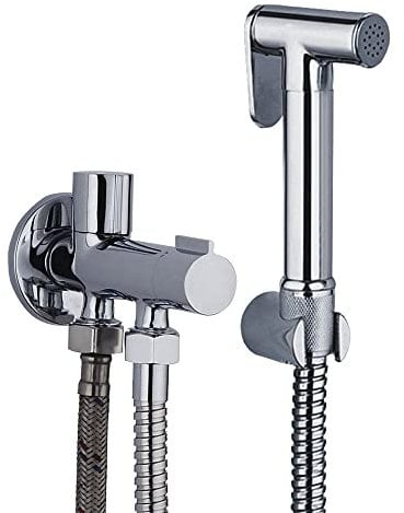 Kibath Grifo WC HIGIENE ÍNTIMA 1 agua CROMO brillo fabricado en latón