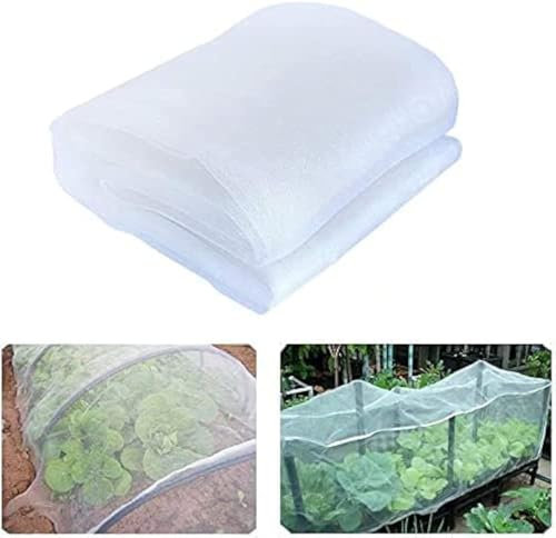 Filet Anti Insecte, 2.5 x 10 M Filet de Protection Anti-Insectes, Filet Anti Insecte Potager, Maille Fine Anti-Insecte en Maille, Filets pour Jardin, Filet Anti-Insectes pour légumes