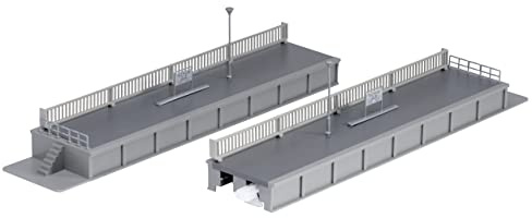 Kato Unitrack Opposite Platforms End (Pre-Built) K23-180 N Gauge