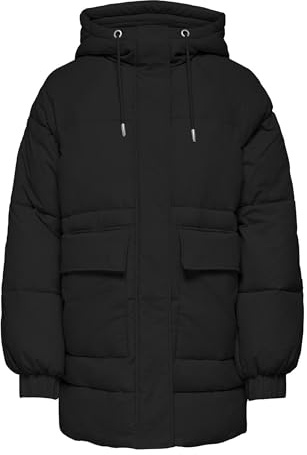 ONLY Damen Onlfie Oversized Puffer Coat Cc Otw Mantel (1er Pack)