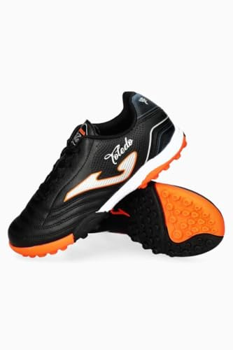 Joma Toledo Jr 2401 TF TOJS2401TF, Boy Turf Football Trainers, Black, 37 EU