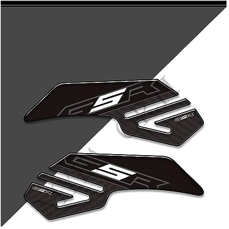 Tankpad Aufkleber Motorrad Tank Pad Seite Griffe Schutz 3DStickers Aufkleber Heizöl Kit Knie Für SU&ZUKI GSR 600 750 GSR600 GSR750