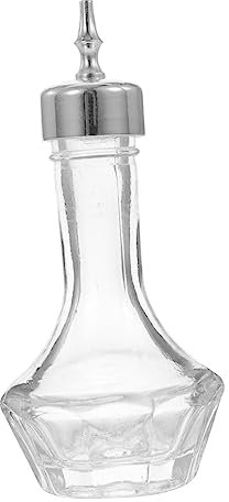 Glas Bitterspender 30ml aus Glas in Silber, Japanischer Vintage Stil
