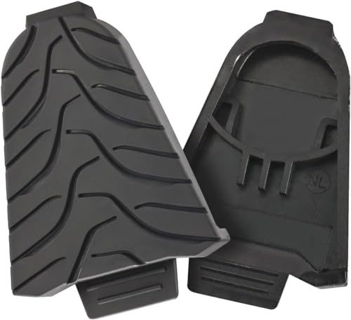 NAACOO Fahrrad Schuhplatten kompatibel mit Shimano SPD-SL-Pedalen/SM-SH10 SH11 SH12 Klickpedale Cleats, Indoor-Outdoor-Peleton-Spin-Fahrradpedale, Schuhcleats und Rennrad-Clips