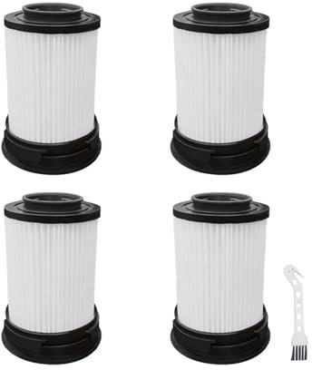 Licipe Kompatibel mit Miele TriFlex HX1, HX1 Pro, HX1 Cat&Dog Akku-Staubsauger HX-FSF Hepa-Filter Ersatzteil Nr. 11289902 Zubehör(4 Pcs)