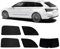 Premium Sonniboy Sonnenschutz kompatibel mit Skoda Superb 3 III Kombi/Combi 2015- INKL Tasche