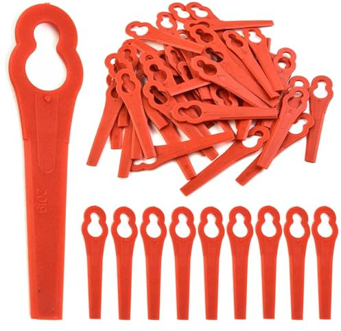 Lot de 100 lames de rechange en plastique pour débroussailleuse Stihl Polycut 2-2 3-2 FSA45 FSA57 40080071000