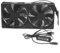 Powerful 120mm USB Powered Fan, Adjustable Speed Controller, Anti Dust Filter (Dual fan)