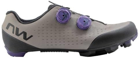 Northwave Rebel 3 MTB Herren Schuhe, Fahrradschue Brown/Purple 45