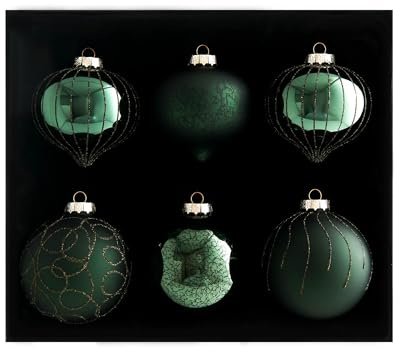 Sage Green Glass Baubles