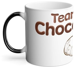 Mug Thermo-réactif Tasse Magique - Team Chocolatine Humour Blague Toulouse Sud - 325 ml