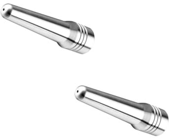 ABOOFAN 2 Stück Kaffeedampfdüse kaffeevollautomat zubehör Espresso Dampfdüse für Kaffeemaschine kaffeepadmaschine Kaffeemaschinenzubehör nützliche Milchschaumdüsen Rostfreier Stahl Silver
