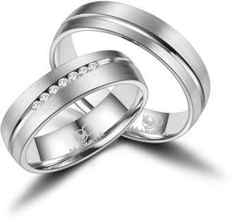 MARRYA Edelstahl Ringe Trauringe Eheringe Partnerringe