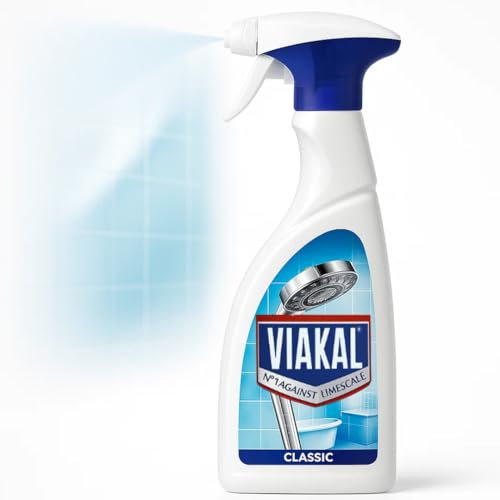 Limescale Remover Cleaning Spray (500ml) | Perfect as Bathroom Shower Screen Cleaner & Wall Cleaner, Disinfectant Spray Bottles for Cleaning Supplies
