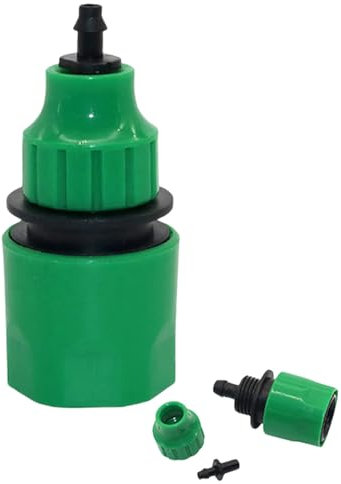 Quick Connect Garden Hose Adapter - Universal 8mm/11mm & 4mm/7mm Fitting, Leak-Proof Water Pipe Connector for Tap, Irrigation, Sprinkler & Outdoor Faucet