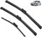 Coche Escobilla Limpiaparabrisas para VW Golf 6 Golf6 MK6 VI 2009-2012 5K Juego de Parabrisas Escobillas Parabrisas Ventana Cepillo de Lluvia