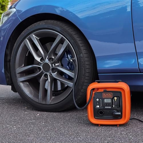 Compressore Aria Portatile 12V senza serbatoio, digitale con selettore di pressione
