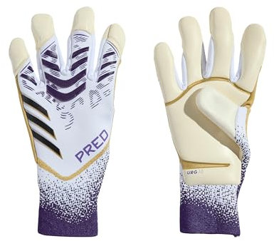 adidas Performance Predator Pro Hybrid PC Torwarthandschuhe Radiant Blaze Weiss, 8 Herren