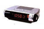 Sony ICF-C253L Clock radio with digital wavebands - Blue