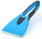 AUPROTEC Eiskratzer Messing – 2K / Eiskratzer Auto Messingklinge & Rutschfester Softgriff/Scheibenkratzer Auto/Schneekratzer Auto/Scheibenkratzer Winter/Eisschaber Auto - Blau