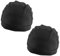 Gazechimp 2x Mütze dick Perücke aus Elasthan, Wig Cap Dome Perückenkappe für Haarverlängerung, elastisches Netz für Schwimmen/Wassersport für Männer und Frauen