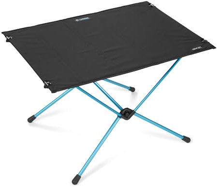 Helinox Table One Hardtop Large | Die zusätzliche Stabilität Einer harten Oberfläche Macht diesen ausgesprochen gut verstaubaren Reisetisch außergewöhnlich vielseitig (Black)