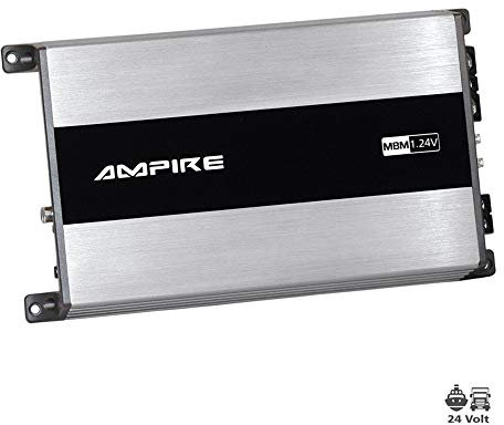 Ampire MBM1.24V-3G Monoblock Class D 24V Verstärker 500W (2Ω), 300W (4Ω)