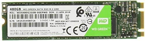 WD Green 480 GB Internal SSD M.2 SATA, Green-Performance