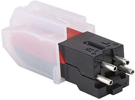 Plattenspieler-Nadel, Dual-Nadel-Plattenspieler-Stift für Plattenspieler, LP, Phonograph, Player USB-Plattenspieler-Zubehör, Super Clear Sound, Nadeldruck 40 ± 10MN
