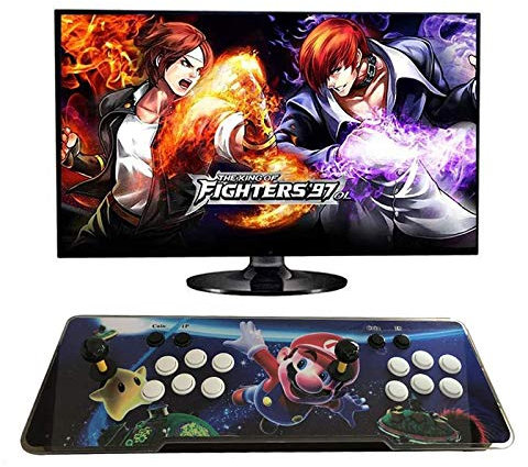 Hplights Pandora's Box 3D 4000 Retro Home Arcade Game Console Giochi 1280x720 Full HD Arcade Machine Videogiochi Portatili Console CPU Avanzata Mini Console PC/Laptop/TV/PS, ZX-04