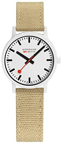 Mondaine Damen Uhr Armbanduhr 32 mm MS1.32110.LS Essence Textil