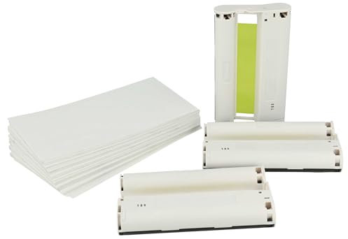 vhbw Druckerkartuschen Cyan/Magenta/Yellow kompatibel mit Canon Selphy CP-740, CP-750 Fotodrucker (kompatibel, 3er-Pack)