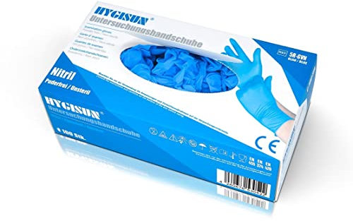 HYGISUN Nitrilhandschuhe 100 Stück, Gr. XL