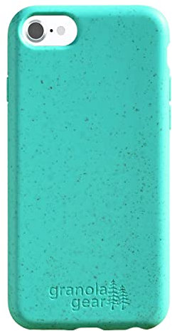 Granola Gear - Eco by GranolaGear - Eco-Friendly Phone Case for iPhone 6/6s/7/8/SE - Biodegradable, Compostable, Plastic-Free, Made from Plants - Sea Glass