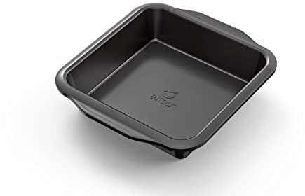 Ekau Essential Square Cake Pan,Black