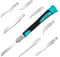 LitKiwi Model Craft Hand Saw Kit(with 7PCS Saw Blades),Modeling Knife Hacksaw Tool,DIY Mini Razor Saw Kit for Handcrafted, DIY models and Other Fine Cutting