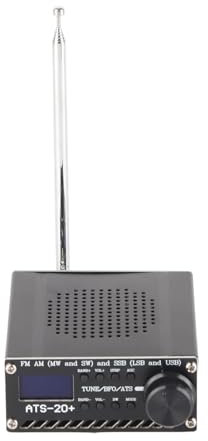 Receptor de Radio de Banda Completa Receptor de Radio de Banda Completa, Receptor de Radio Portátil de Banda Completa Am FM SSB LSB USB Escáner de Radio de Banda Completa con