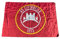 A.S. CITTADELLA 1973, Bandiera Ufficiale, Colore Rosso Granata, Nuovo Logo Cittadella Calcio, Gadget Calcio Ufficiali, Regalo Unisex Adulti, Ottima per Tifo da Stadio